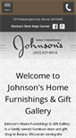 Mobile Screenshot of johnsonsfurnitureandgifts.com